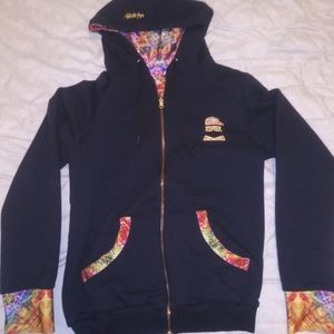 Jumbie Art Mens Ganesha Reversible Hoodie